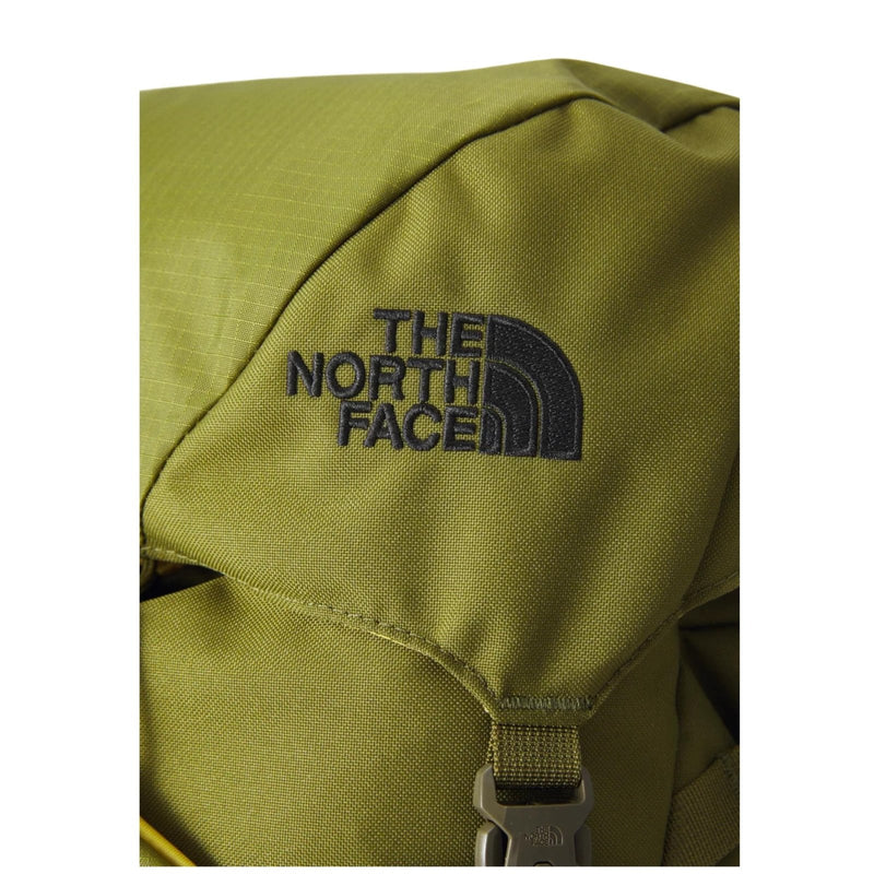 The North Face Teen Terra 50 | Unisex Hiking Backpack, Breathable Back Panel & Shoulder Straps, Bottom Webbing, Bladder Sleeve, Forest Olive/New Taupe Green - NPF, One Size