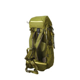 The North Face Teen Terra 50 | Unisex Hiking Backpack, Breathable Back Panel & Shoulder Straps, Bottom Webbing, Bladder Sleeve, Forest Olive/New Taupe Green - NPF, One Size