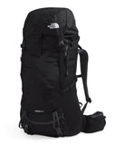 The North Face Terra 55 Backpack - Unisex Hiking Pack, Cinch - Top Opening with Zipper, Pole & Ice Axe Attachments, TNF Black/Asphalt Grey - NPF, Large/X - Large