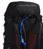 The North Face Terra 55 Backpack - Unisex Hiking Pack, Cinch - Top Opening with Zipper, Pole & Ice Axe Attachments, TNF Black/Asphalt Grey - NPF, Large/X - Large