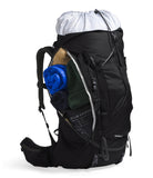 The North Face Terra 55 Backpack - Unisex Hiking Pack, Cinch - Top Opening with Zipper, Pole & Ice Axe Attachments, TNF Black/Asphalt Grey - NPF, Large/X - Large