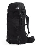 The North Face Terra 55 Backpack - Unisex Hiking Pack, Cinch - Top Opening with Zipper, Pole & Ice Axe Attachments, TNF Black/Asphalt Grey - NPF, Large/X - Large