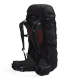 The North Face Terra 55 Backpack - Unisex Hiking Pack, Cinch - Top Opening with Zipper, Pole & Ice Axe Attachments, TNF Black/Asphalt Grey - NPF, Large/X - Large
