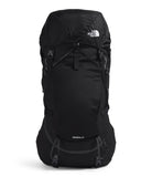 The North Face Terra 55 Backpack - Unisex Hiking Pack, Cinch - Top Opening with Zipper, Pole & Ice Axe Attachments, TNF Black/Asphalt Grey - NPF, Large/X - Large