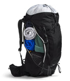 The North Face Terra 65 Backpack - Unisex Hiking Pack, Cinch - Top Opening with Zipper, Pole & Ice Axe Attachments, TNF Black/Asphalt Grey - NPF, Large/X - Large