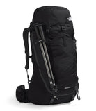 The North Face Terra 65 Backpack - Unisex Hiking Pack, Cinch - Top Opening with Zipper, Pole & Ice Axe Attachments, TNF Black/Asphalt Grey - NPF, Large/X - Large
