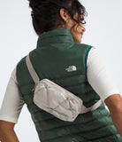 THE NORTH FACE Terra Lumbar Hiking Hip Pack - 1 Liter Storage Belt Bag, Water Repellent Finish, Adjustable Strap, Calacatta/Soapstone, One Size