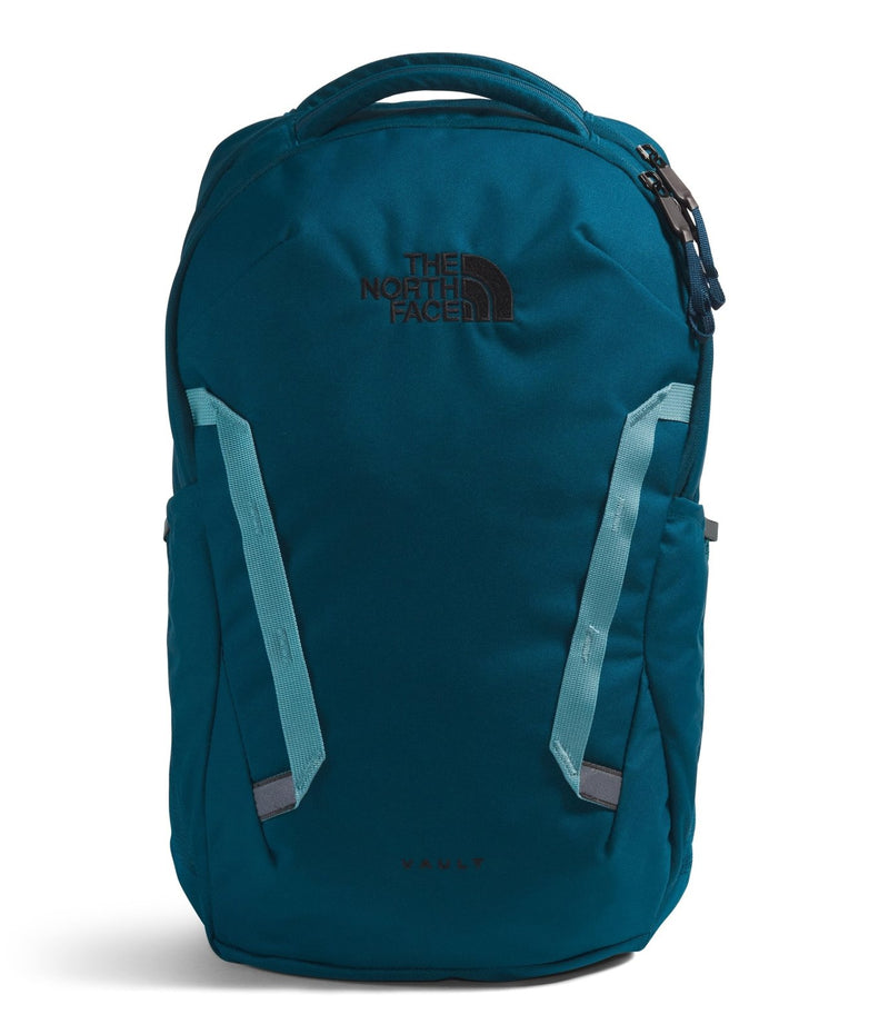 The North Face Vault Everyday Laptop Backpack - PFAS Free, Midnight Petrol/Algae Blue, One Size