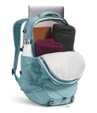 The North Face Women's Borealis Commuter Laptop Backpack - Everyday Travel Bag, Laptop Sleeve, Reflective Details, Blue Eclipse Light Heather/Blue Eclipse, One Size