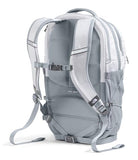 The North Face Women's Borealis Commuter Laptop Backpack - Everyday Travel Bag, Laptop Sleeve, Reflective Details, TNF White Metallic Mélange/Mid Grey - NPF, One Size