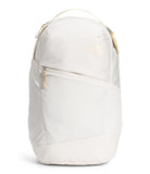 The North Face Women's Isabella 3.0 Backpack | Everyday Travel Bag with 16" Laptop Sleeve, Water - Repellent Finish, Women - Specific Fit, Gardenia White Dark Heather/Gravel - NPF, One Size