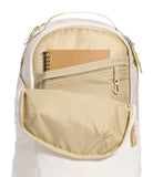 The North Face Women's Isabella 3.0 Backpack | Everyday Travel Bag with 16" Laptop Sleeve, Water - Repellent Finish, Women - Specific Fit, Gardenia White Dark Heather/Gravel - NPF, One Size