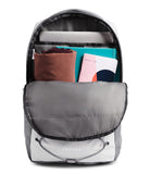 The North Face Women's Jester Commuter Laptop Backpack, TNF White Metallic Mélange/Mid Grey, One Size