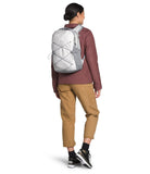 The North Face Women's Jester Commuter Laptop Backpack, TNF White Metallic Mélange/Mid Grey, One Size