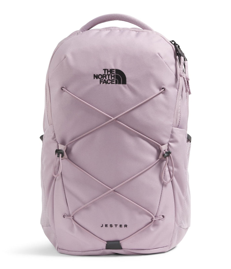 The North Face Women's Jester Everyday Laptop Backpack - Commuter Travel Bag, Laptop Sleeve, Water - Repellent, Ashen Purple/TNF Black, One Size