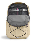 The North Face Women's Jester Everyday Laptop Backpack - Commuter Travel Bag, Laptop Sleeve, Water - Repellent, Gravel/TNF Black, One Size