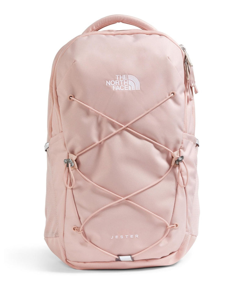 The North Face Women's Jester Everyday Laptop Backpack - Commuter Travel Bag, Laptop Sleeve, Water - Repellent, Pink Moss, One Size