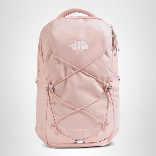 The North Face Women's Jester Everyday Laptop Backpack - Commuter Travel Bag, Laptop Sleeve, Water - Repellent, Pink Moss, One Size