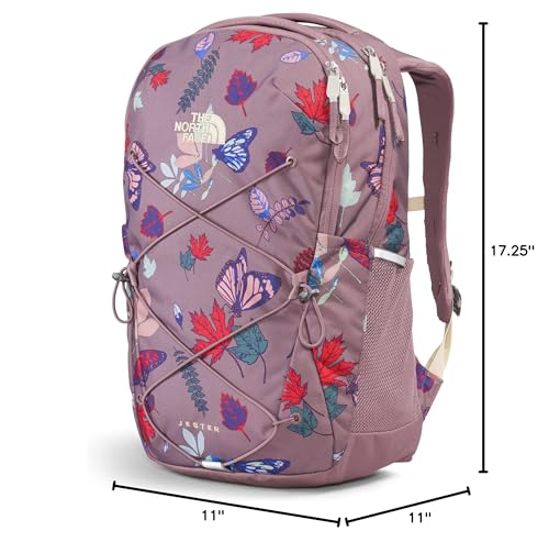 The North Face Women's Jester Everyday Laptop Backpack, Fawn Grey Fall Wanderer Print, One Size