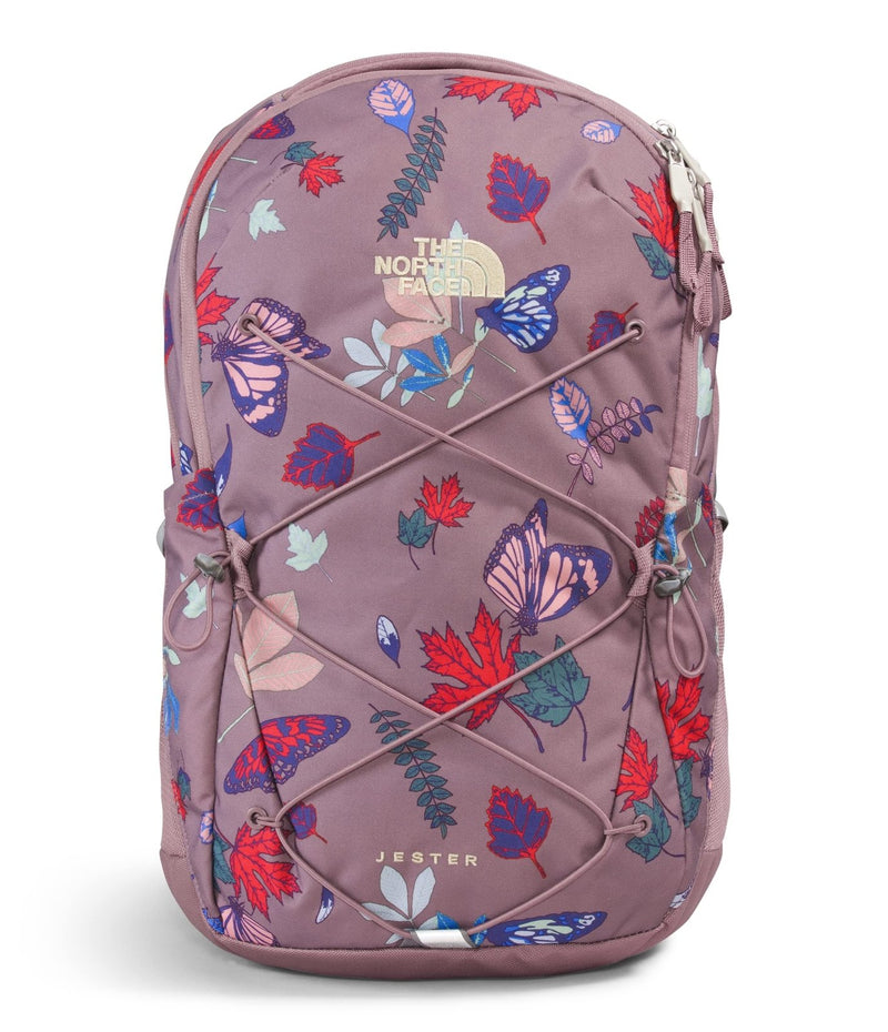 The North Face Women's Jester Everyday Laptop Backpack, Fawn Grey Fall Wanderer Print, One Size