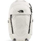 The North Face Women's Recon Everyday Laptop Backpack - Commuter Travel Bag, 18" Laptop Sleeve, Water - Repellent, White Dune/TNF Black, One Size