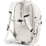 The North Face Women's Recon Everyday Laptop Backpack - Commuter Travel Bag, 18" Laptop Sleeve, Water - Repellent, White Dune/TNF Black, One Size