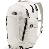 The North Face Women's Recon Everyday Laptop Backpack - Commuter Travel Bag, 18" Laptop Sleeve, Water - Repellent, White Dune/TNF Black, One Size