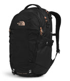 The North Face Women's Recon Luxe, TNF Black/Burnt Coral Metallic - NPF, One Size