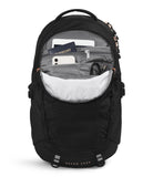 The North Face Women's Recon Luxe, TNF Black/Burnt Coral Metallic - NPF, One Size