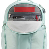The North Face Women's Surge Commuter Laptop Backpack - Everyday Travel Bag, Laptop Sleeve, Water - Repellent, Opal Frost, One Size
