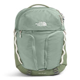 The North Face Women's Surge Commuter Laptop Backpack - Everyday Travel Bag, Laptop Sleeve, Water-Repellent, Slate Moss/Bark Mist, One Size