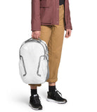 The North Face Women's Vault Everyday Laptop Backpack - Commuter Travel Bag, Water - Repellent, Spacious Main Compartment, TNF White Metallic Mélange/Mid Grey - NPF, One Size