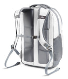 The North Face Women's Vault Everyday Laptop Backpack - Commuter Travel Bag, Water - Repellent, Spacious Main Compartment, TNF White Metallic Mélange/Mid Grey - NPF, One Size