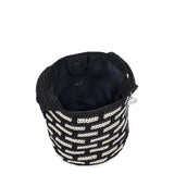 The Sak 121 Crossbody Bag in Crochet, Single Crossbody Strap, Black Tile