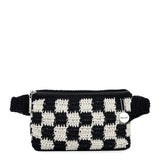 The Sak Caraway Belt Bag, Adjustable Design, Black Check