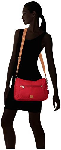 The Sak Esperato Nylon Hobo, Crimson, One Size