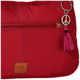 The Sak Esperato Nylon Hobo, Crimson, One Size