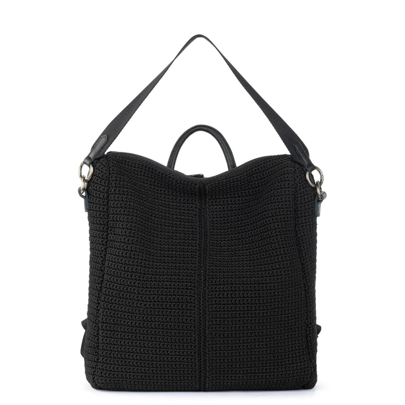 The Sak Los Feliz Backpack - Crochet Women's Fashion Backpack for Everyday & Travel - Work Bag With Zipper & Pockets