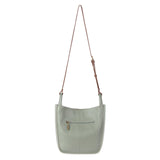 The Sak Los Feliz Crossbody Bag in Leather, Large, Lined Purse with Single Adjustable Shoulder Strap, Meadow