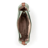The Sak Los Feliz Crossbody Bag in Leather, Large, Lined Purse with Single Adjustable Shoulder Strap, Meadow