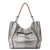 The Sak Los Feliz Large Tote Bag - Premium Leather Handbag With Stylish Design For Everyday, Travel, Beach Bag - Roomy, Durable, Lined Purse With Shoulder Bag Strap, Zipper Pocket