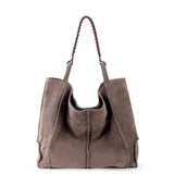 The Sak Los Feliz Large Tote Bag - Premium Leather Handbag With Stylish Design For Everyday, Travel, Beach Bag - Roomy, Durable, Lined Purse With Shoulder Bag Strap, Zipper Pocket