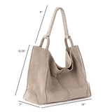 The Sak Los Feliz Large Tote Bag - Premium Leather Handbag With Stylish Design For Everyday, Travel, Beach Bag - Roomy, Durable, Lined Purse With Shoulder Bag Strap, Zipper Pocket