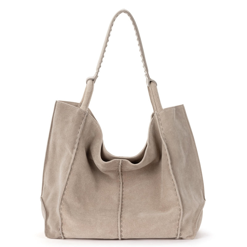 The Sak Los Feliz Large Tote Bag - Premium Leather Handbag With Stylish Design For Everyday, Travel, Beach Bag - Roomy, Durable, Lined Purse With Shoulder Bag Strap, Zipper Pocket