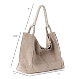 The Sak Los Feliz Large Tote Bag - Premium Leather Handbag With Stylish Design For Everyday, Travel, Beach Bag - Roomy, Durable, Lined Purse With Shoulder Bag Strap, Zipper Pocket
