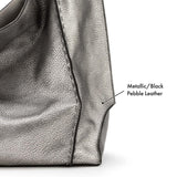 The Sak Los Feliz Large Tote Bag - Premium Leather Handbag With Stylish Design For Everyday, Travel, Beach Bag - Roomy, Durable, Lined Purse With Shoulder Bag Strap, Zipper Pocket