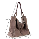 The Sak Los Feliz Large Tote Bag - Premium Leather Handbag With Stylish Design For Everyday, Travel, Beach Bag - Roomy, Durable, Lined Purse With Shoulder Bag Strap, Zipper Pocket