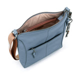 The Sak Lucia Crossbody Bag in Leather, Convertible Purse with Adjustable Strap, Maritime