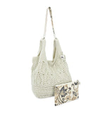 The Sak Mcclaren Recycled Tote in Crochet, Natural
