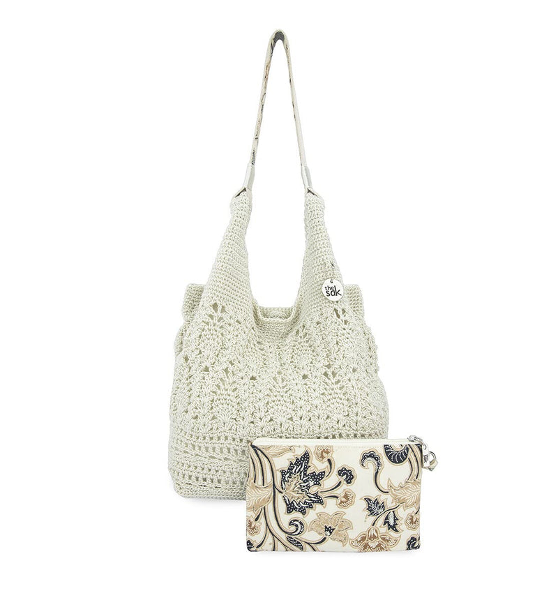 The Sak Mcclaren Recycled Tote in Crochet, Natural